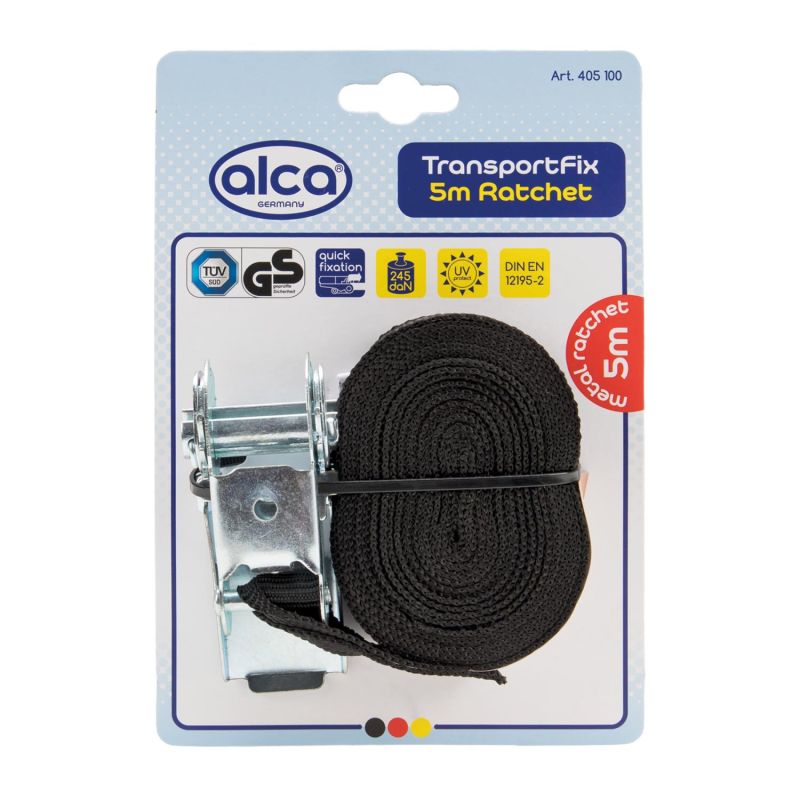 Alca Luggage strap 1 x 5 m with ratchet