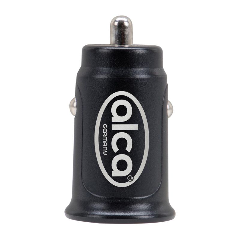 Alca USB Charger USB A Type C 3.0 black
