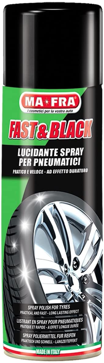 Mafra Fast & Black Tires Spray Polish - 500ml