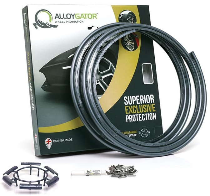 AlloyGator Exclusive Wheel Rim Protector - Set of 4 - Graphite