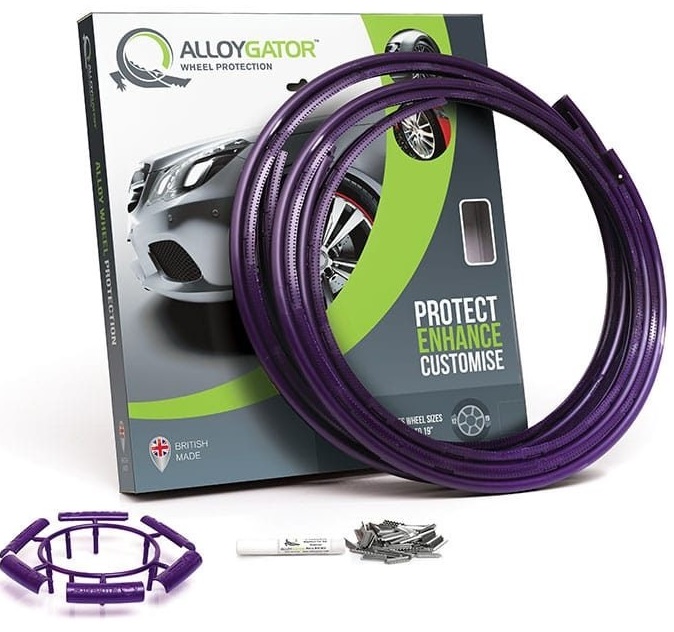 AlloyGator Inter Wheel Rim Protector - Set of 4 - Purple