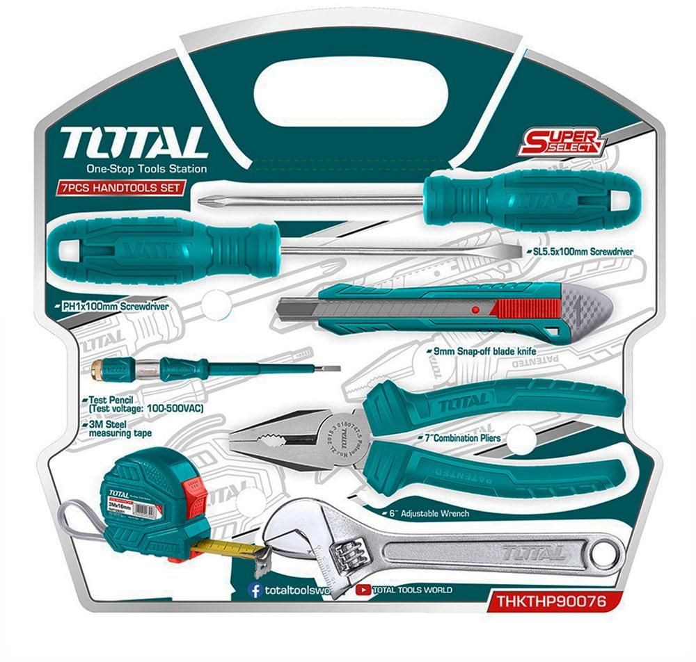 Total Tools One Stop Tools Station, Set Of 7 - THKTHP90076A