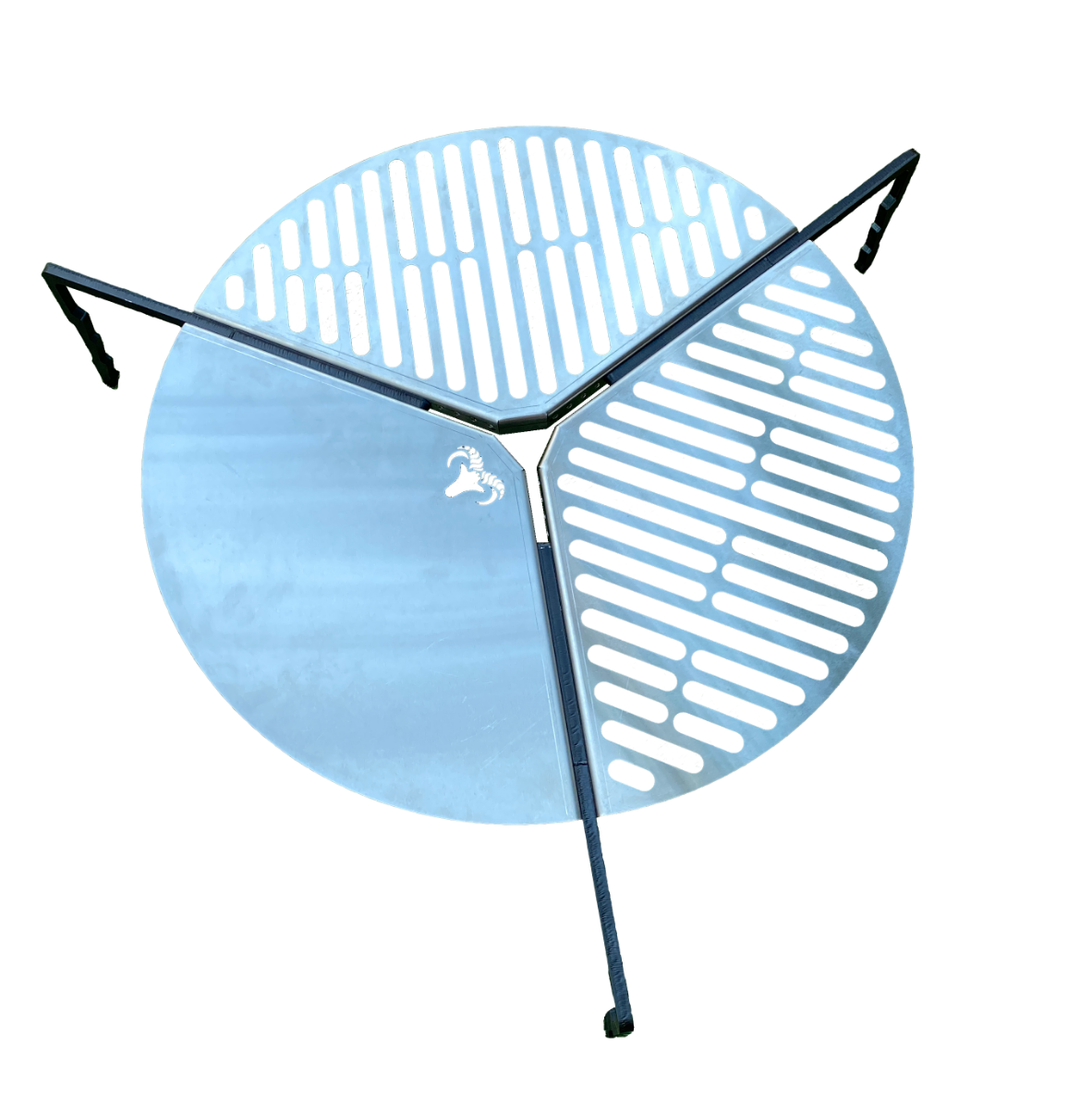 ORE Spare Tire Mounted Stainless Steel Grill - ORE01