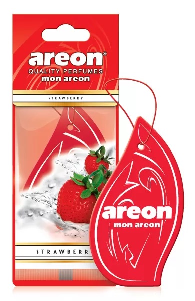 Areon Mon MA40 Hanging Car Air Freshener - Strawberry