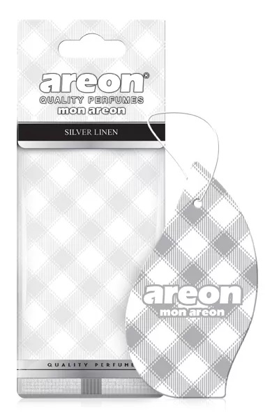Areon Mon MA39 Hanging Car Air Freshener - Silver Linen