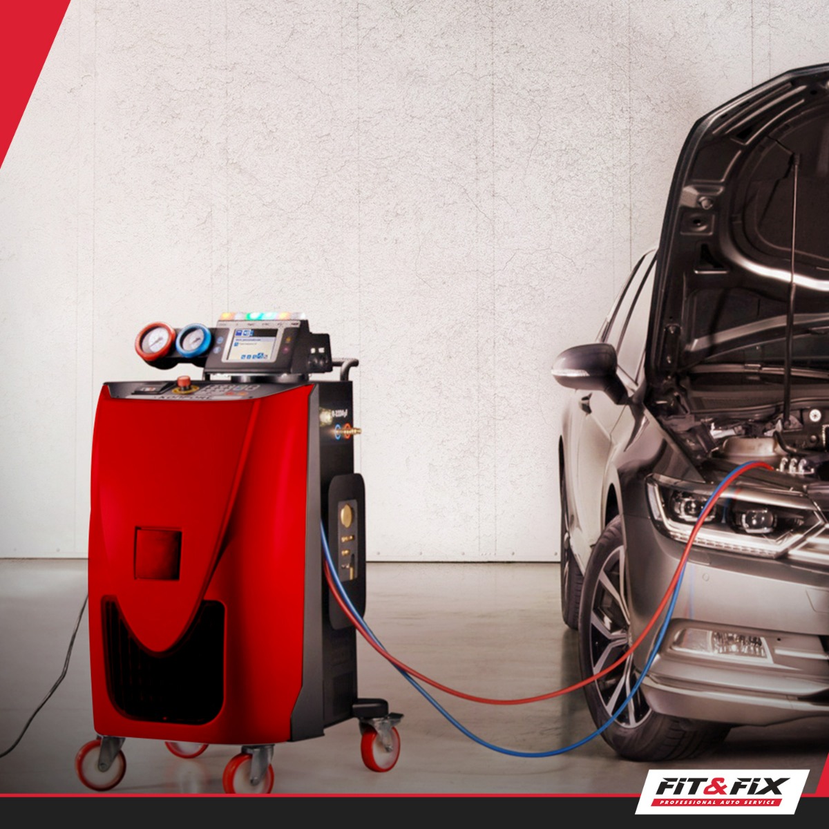 A/C Freon Filling  (Less than 500g) 