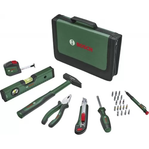 Bosch Universal Hand Tool Set 25-Piece - V-1600a02by6 ,