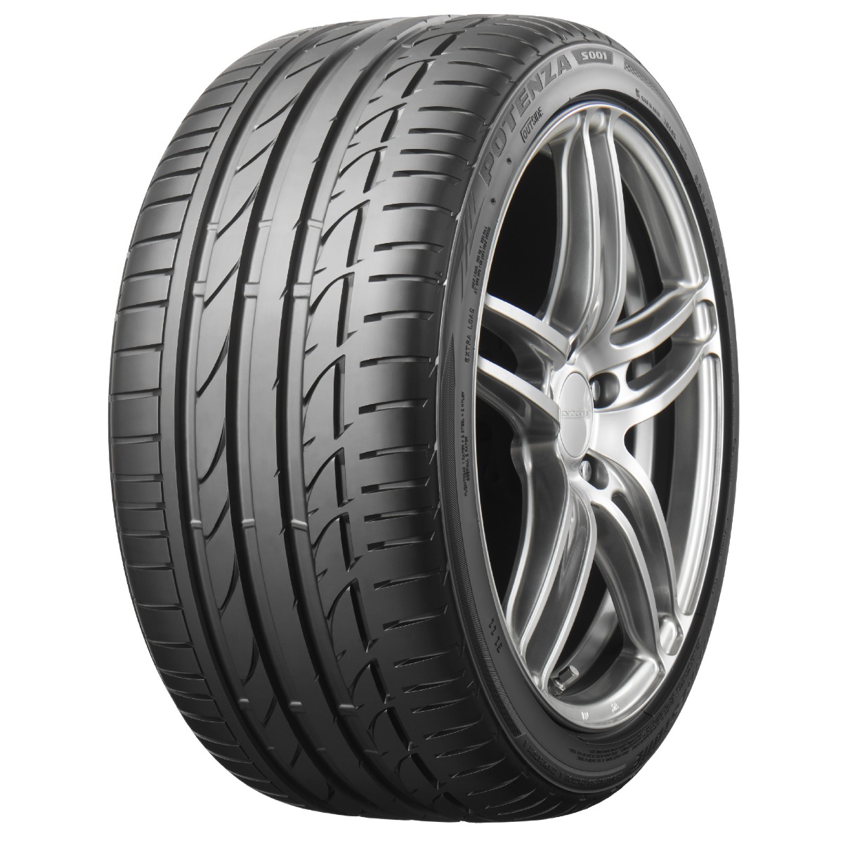Bridgestone Potenza S001 R Run Flat Car Tire - 245/35R18