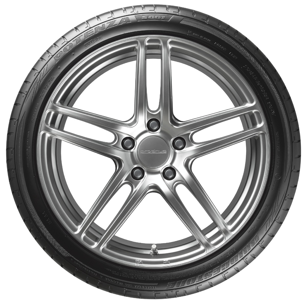 Bridgestone Potenza S001 R Run Flat Car Tire - 245/35R18