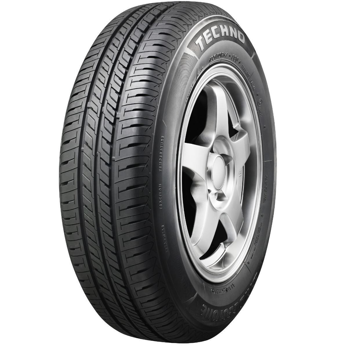 Fit&Fix | Bridgestone Techno 248 Regular Car Tire - 185/80R14