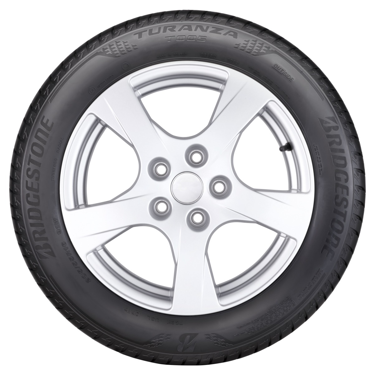 Fit & Fix | Bridgestone Turanza 225/50R17 - T005 Car Tire