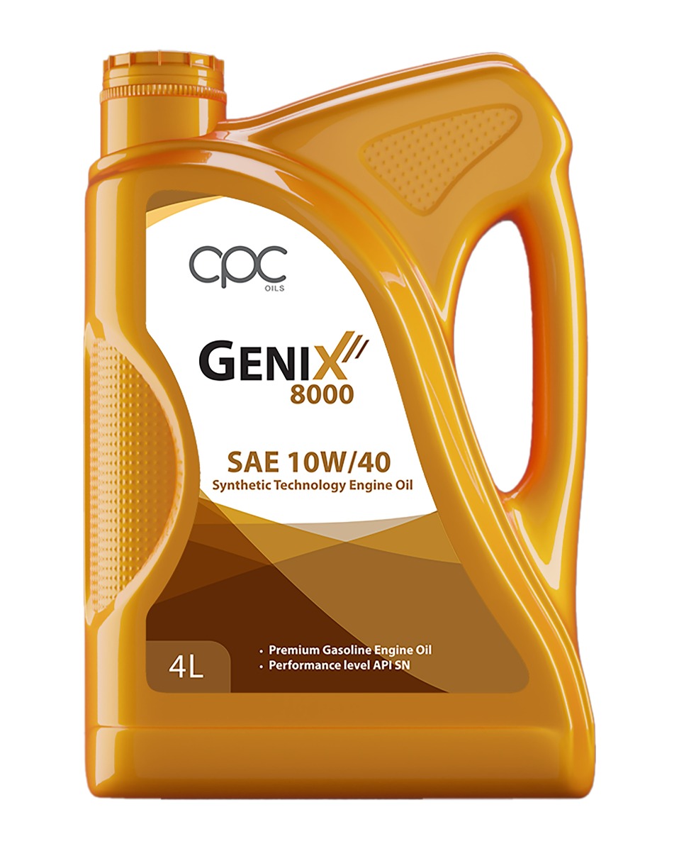 CPC Genix 8000 Motor Oil, 10W-40, 4L