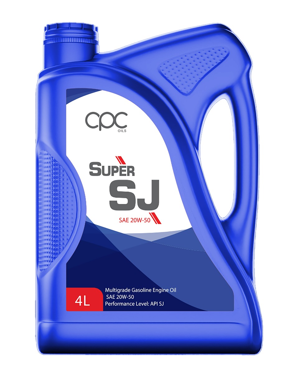 CPC Super SJ Motor Oil, 20W-50, 4L