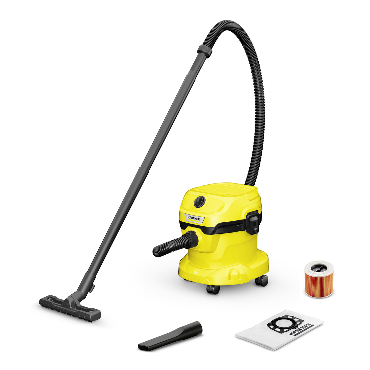 Karcher - WD 2 PLUS 12L Wet & Dry Vacuum Cleaner