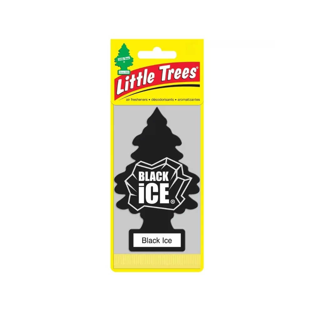 Little Trees Car Air Freshener- Small - Black Ice