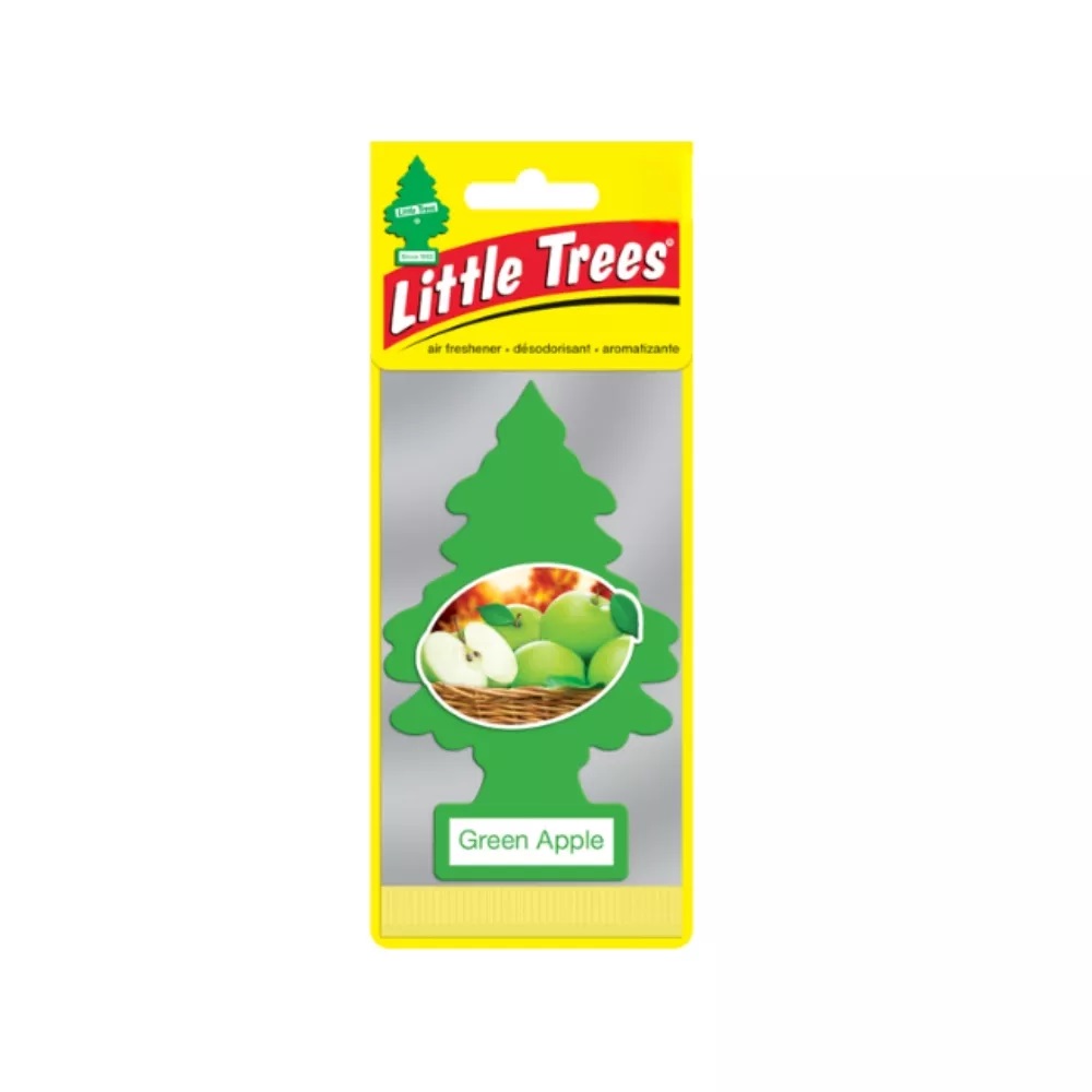 Little Trees Car Air Freshener - Small - Green Apple