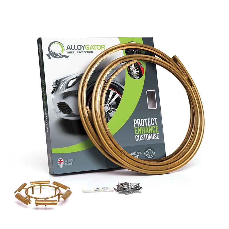 AlloyGator Inter Wheel Rim Protector - Set of 4 - Gold