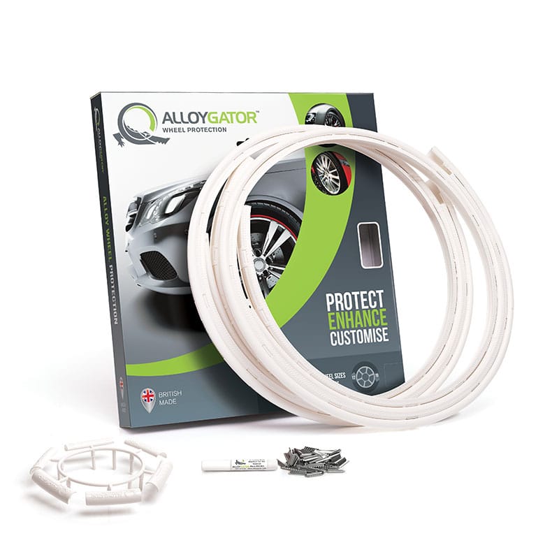 AlloyGator Inter Wheel Rim Protector - Set of 4 - White