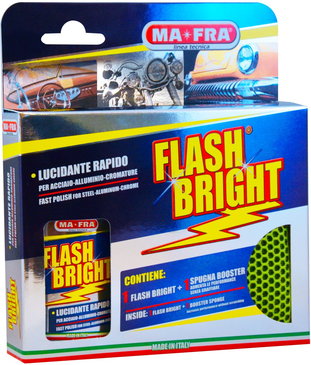Mafra Flash Bright Fast Polish - 80ml + Booster Sponge