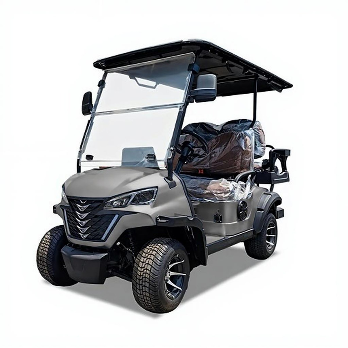 Galaxy Electric Golf Car, 4 Seats, Standard - Grey