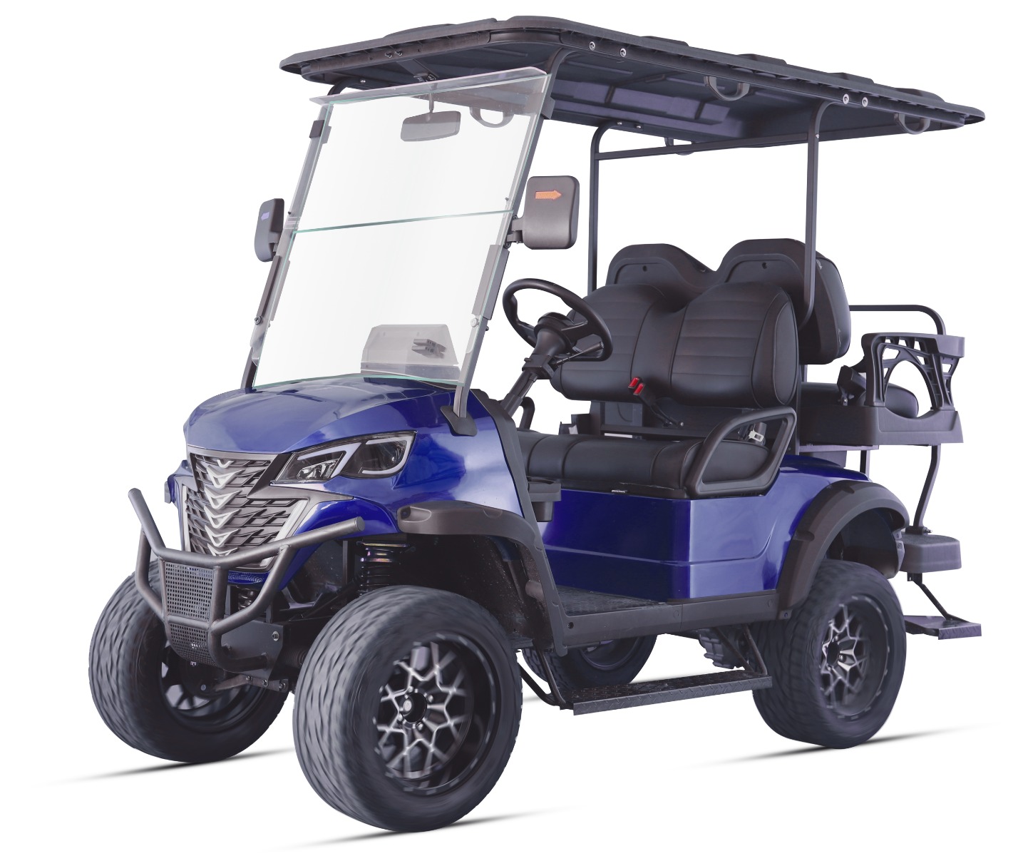 Galaxy Electric Golf Car, 4 Seats, Off-Road - Blue