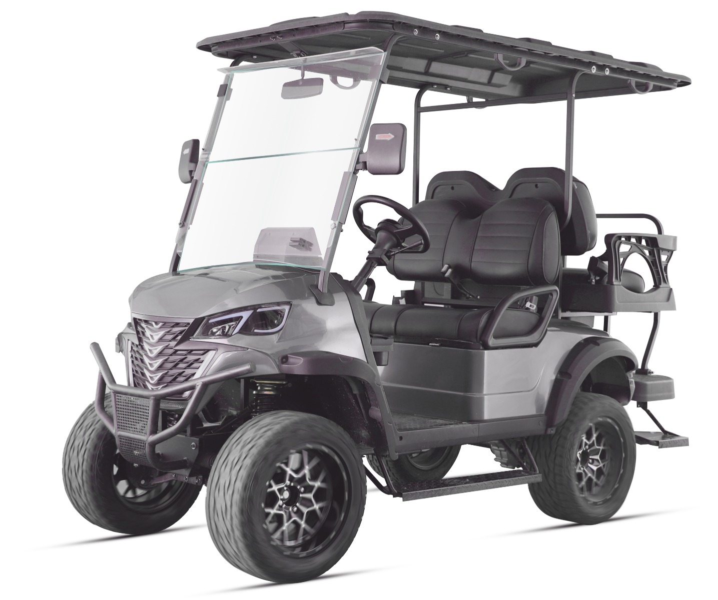 Galaxy Electric Golf Car, 4 Seats, Off-Road - Grey
