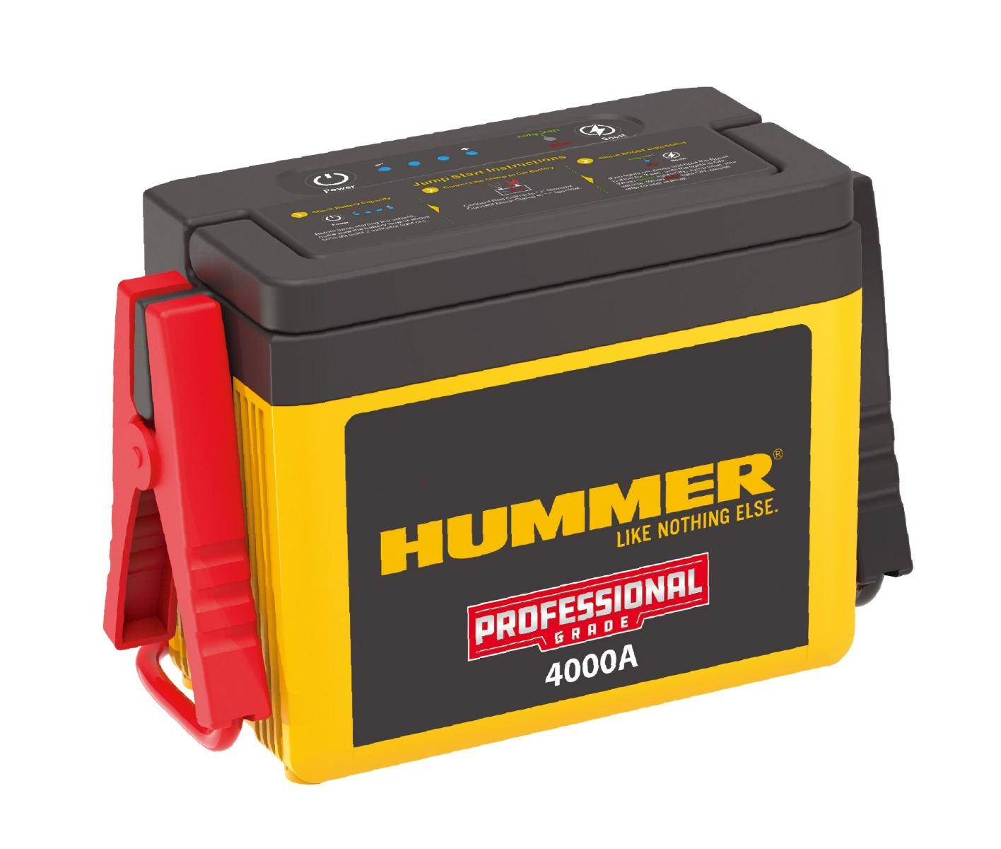 Hummer Multifunctional Car Battery Jump Starter & Power Bank, 4000A - H4K