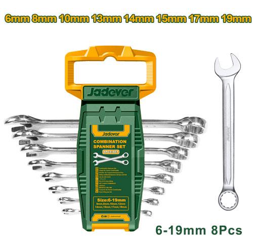Jadever Combination Spanner Set Of 8 - JDSP1208