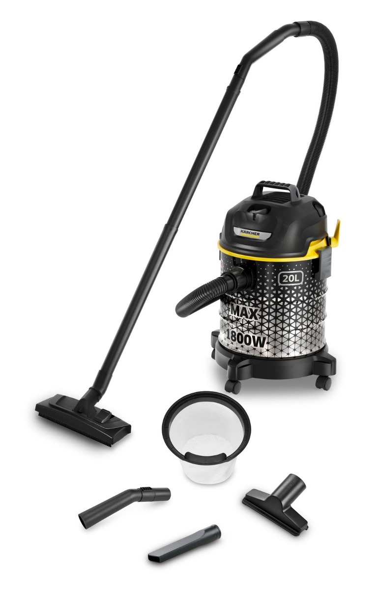 Karcher DAVC Vacuum Cleaner, 1800 Watt - Yellow