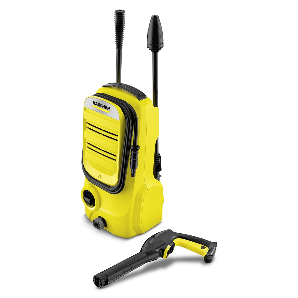 Karcher K2 Compact High-Pressure Washer, Yellow - 1.673-500.0