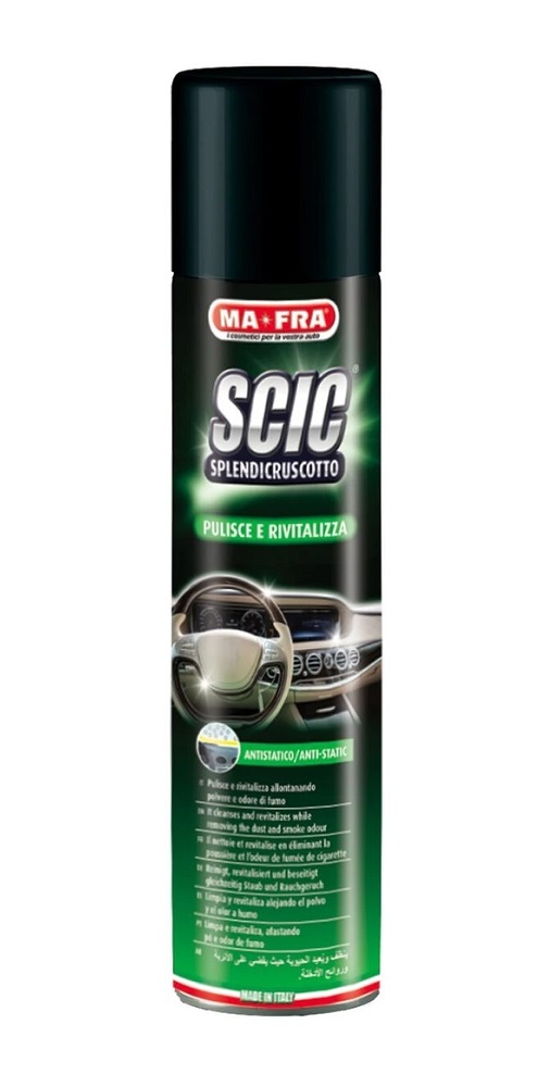 Mafra Scic Green Dashboard Polisher For Car Care, 600ml