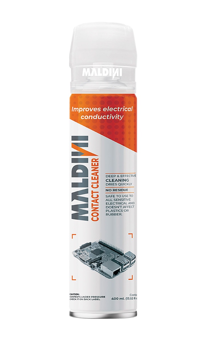 Maldini Contact Cleaner Dry Spray, 400ml