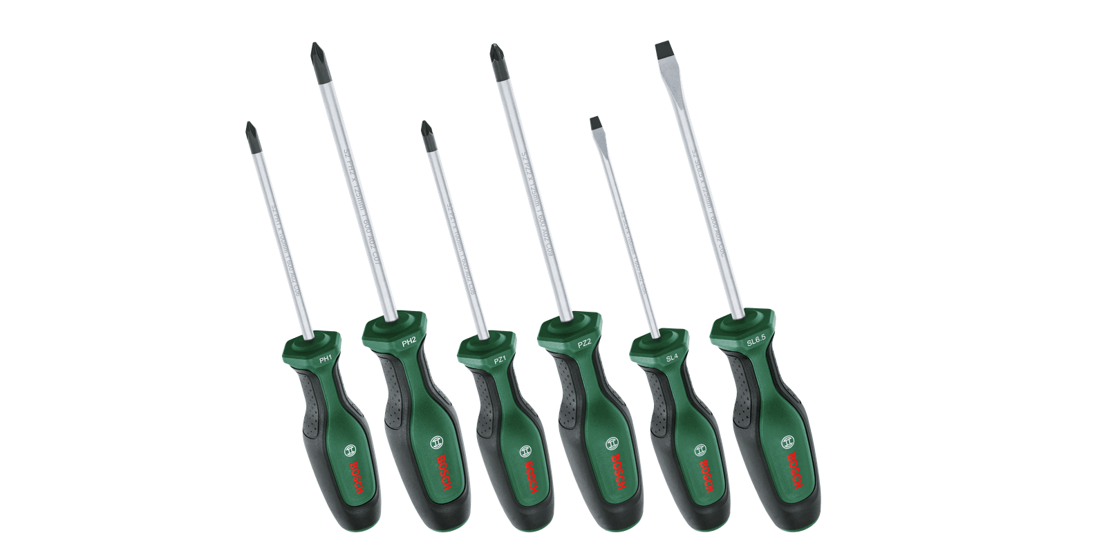 Bosch Screwdriver Set 6-Piece - 1600A02BX7 ,