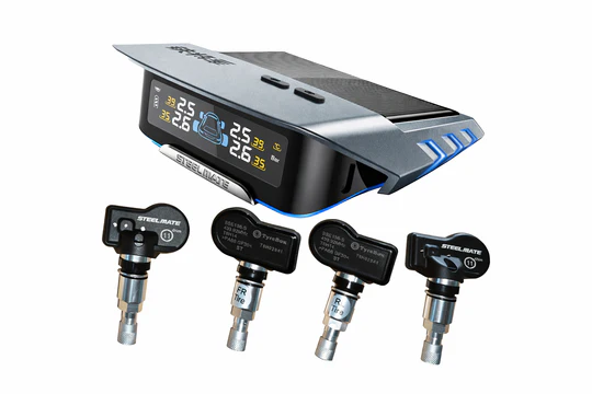 Steelmate Tire Pressure Monitoring System, Solar Powered - TP-S15i