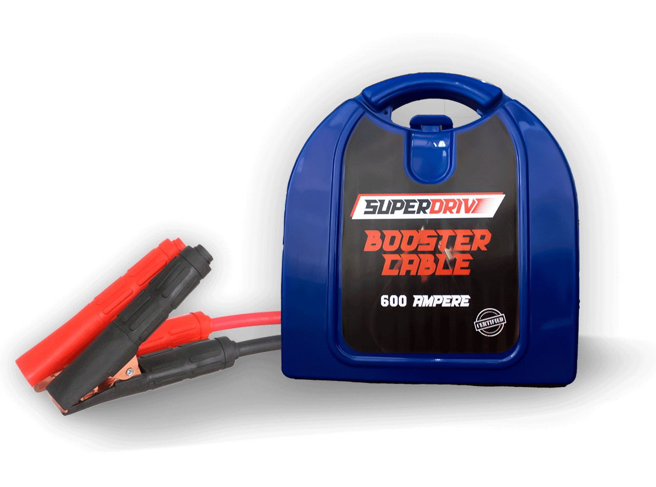 SuperDrive Battery Emergency Booster Cable - 600 Ampere