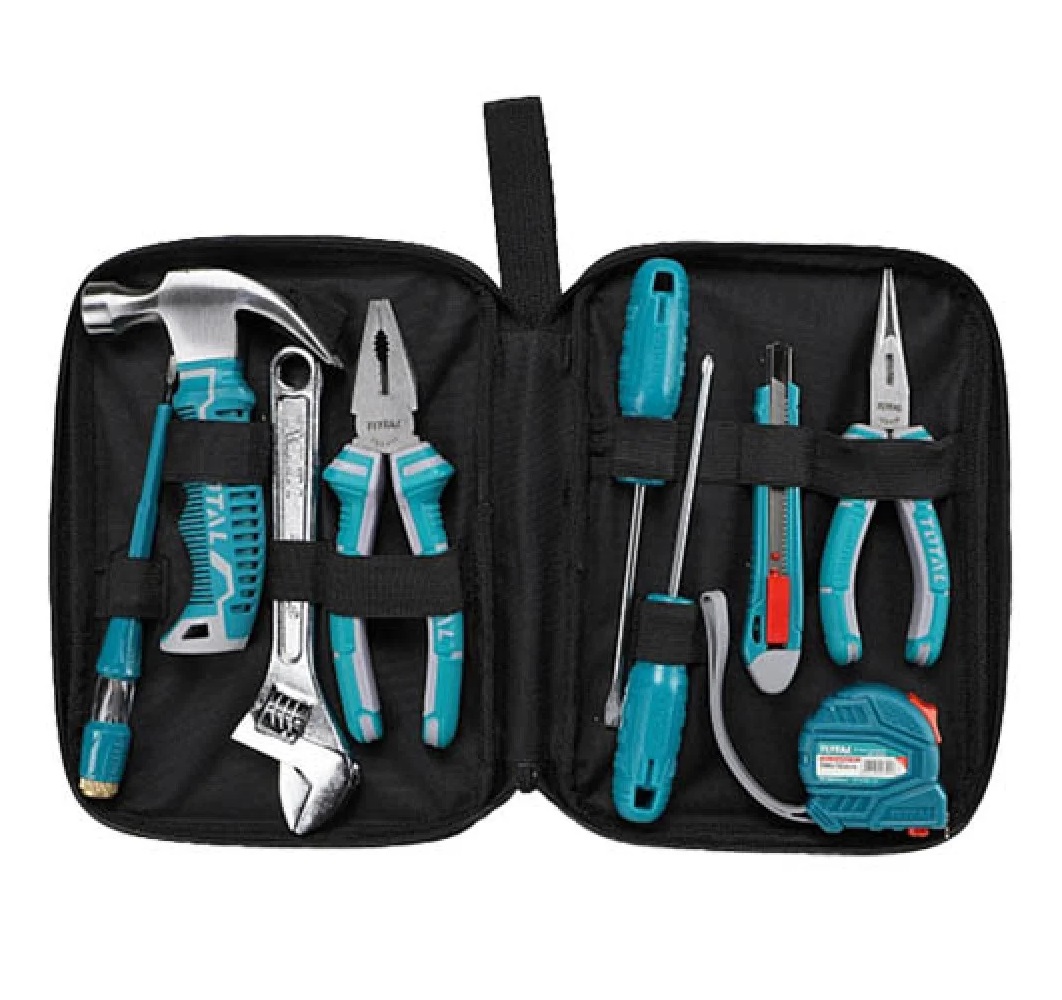 Total Tools Hand Tools Set Of 9 Pcs - THKTHP90096A