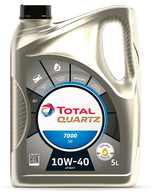 TotalEnergies Quartz 7000 SN Motor Oil, 10W-40, 5L