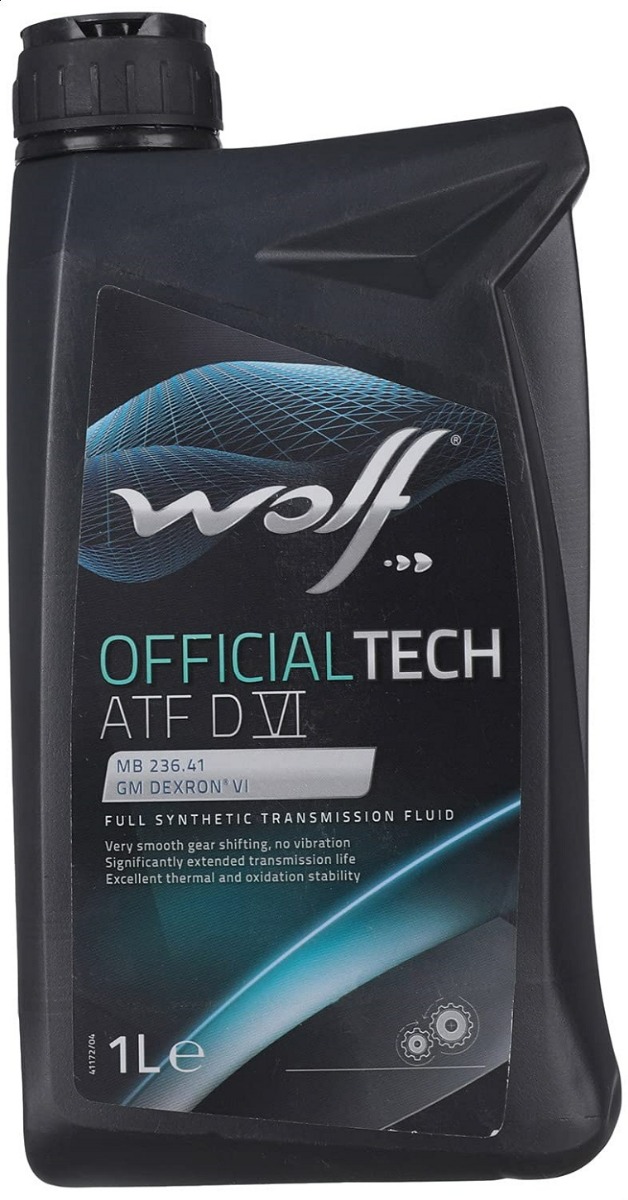 Wolf OFFICIAL TECH Automatic Transmission Fluid, Dexron VI, 1 Litre - 8305504